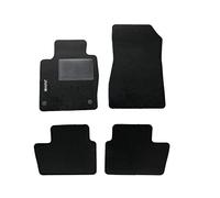Carmats compatible avec les tapis Juke à partir de décembre 2019 en moquette, talonnette en caoutchouc avec 2 attaches de fixation et bord antidérapant