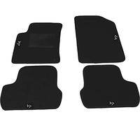 Carmats compatibles avec les tapis de sol DS3 de 2010 à 2018 en moquette avec seuil en caoutchouc, 2 fixations avant gauche