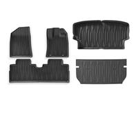 Carmats Tapis Auto pour BYD pour Dolphin pour Mini pour Seagulls EV pour Surf 2023-2025 Tapis Sol Voiture TPE 3D Noir LHD RHD Tous Temps(25 5pcs RHD)