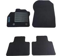 Carmats tapis de sol sur mesure pour Zoe de 2013 à 2019 compatible non original en moquette avec 2 boutons de fixation et talonnette en caoutchouc