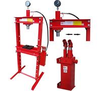 Carmax Presse hydraulique 20 t, 2 Pompes et vérin Coulissant