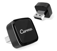 CarMe Ultra Mini 2 en 1 CarPlay Wireless Adapter & Android Auto Wireless Adapter Convertit Filaire CarPlay & Android Auto en Sans Fil, Easy Plug & Play pour iOS 10+/Android 11+ (Noir)