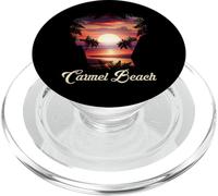 Carmel Beach Vibrant Sunset Carmel-by-The-Sea, Californie PopSockets PopGrip pour MagSafe
