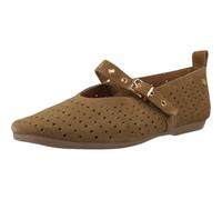 Carmela Ballerines pour Femme - Chaussures Confortables et polyvalentes - Mode décontractée, Camel, 37 EU