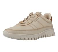 Carmela - Baskets Femme Beige - Chaussures Confortables et polyvalentes - Mode décontractée - Modèle 16252503 (Taille39)