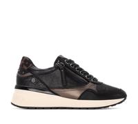 Carmela - Baskets Femme Noir - Chaussures Confortables et polyvalentes - Mode décontractée - Modèle 16244203 (Taille41)