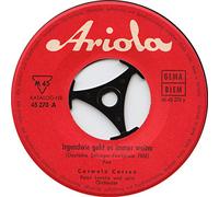 Carmela Corren - Eine Rose aus Santa Monica / Vinyl single [Vinyl-Single 7'']