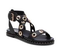 Carmela Femme 162389 Sandales Plates, Noir, 38 EU