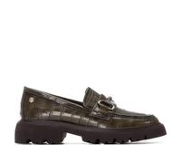 Carmela - Mocassins Femme Khaki - Chaussures Confortables et polyvalentes - Mode décontractée - Modèle 16254704 (Taille37)