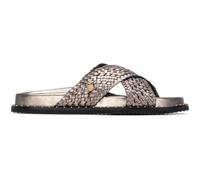 Carmela - Sandale Femme Plomb - Chaussures Confortables et polyvalentes - Mode décontractée - Modèle 16305302 (Taille39)
