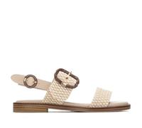Carmela Sandales confortables et polyvalentes pour femme. Mode décontractée, beige, 40 EU