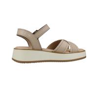 Carmela - Sandales Plates - Femme - Chaussures - Beige - Taille: 39 EU