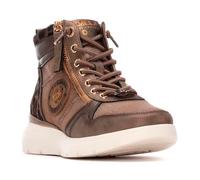 Carmela - Sneakers Femme Taupe - Chaussures Confortables et polyvalentes - Mode décontractée - Modèle 16251403 (Taille39)