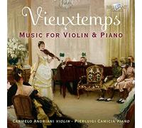 CARMELO ANDRIANI PI - VIEUXTEMPS MUSIC FOR VIOLIN A - cd - F4z