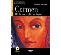Carmen (B1) Livre avec un CD audio - Prosper Mérimée - Cideb Black Cat - Livre CD - Méthode de langue CD