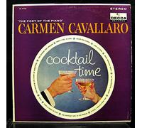 CARMEN CAVALLARO cocktail time LP Used_VeryGoodDL 74155 Decca Stereo Vinyl 1961 Record