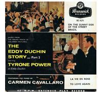 CARMEN CAVALLARO - EDDY DUCHIN STORY 7 INCH (7" VINYL 45) UK BRUNSWICK 1957