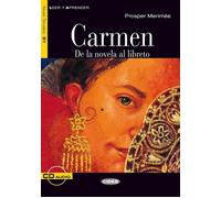 Carmen de la novela al libreto (B1) Livre avec CD audio - Prosper Mérimée - Cideb Black Cat - Livre CD - Méthode de langue CD