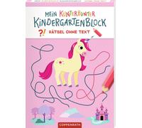 Carmen Eisendle Mein kunterbunter Kindergartenblock: Rätsel ohne Text (E (Poche)