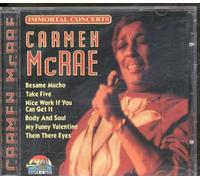 Carmen Mcrae - Immortal Concerts [Import]