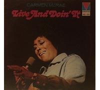 CARMEN MCRAE - live and doin' it LP