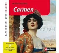 Mérimée – Carmen – Édition pédagogique Collège – Carrés classiques Nathan