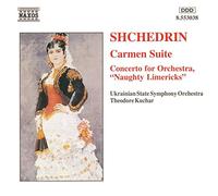 Carmen Suite d'après Bizet, Concertos pour Orch. Symph. d'Ukraine – NAXOS