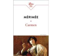 Carmen Suivi de Les Âmes du purgatoire - Prosper Mérimée - Librio - Poche - Roman