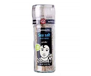 Carmencita Himalayan Moulin à sel rose 110 g - Idéal pour assaisonner les viandes, les poissons et les légumes sur le gril.