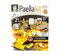 Carmencita Kit de paella pour 2 palettes de 255 g - « Kit paella » contient le sachet avec le bouillon déshydraté contenant des épices et du safran