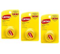 CARMEX Baume à lèvres classique médicamenté, 0,25 oz (Pack de 3), Réparant, Nourrissant, Hydratant