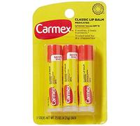 Carmex Classic Lip Balm Original 0,15oz, 3 Sticks (2 Packs, 6 Sticks)