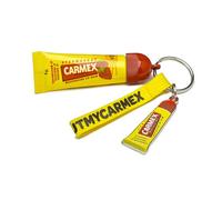 CARMEX Ensemble de porte-clés en édition limitée (y compris tube à la fraise) adoucit et hydrate les lèvres