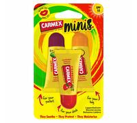 Carmex Minis 3-Pack Squeze Tube Lèvre Baume Sampler SPF15 Hydratante 3 MM X 5g
