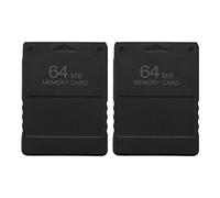 CARMIN 2X 64 Mo Carte Memoire Enregistrer pour 2 PS2 Console de