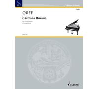 Carmina Burana: The Piano Version. piano.