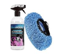 CARMODO® Mr.BOB Housse de brosse de lavage Premium SB + nettoyant pour jantes de qualité supérieure - Pour un nettoyage en douceur des jantes - Sans acide