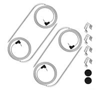 CARMOTTER Lot de 2 sondes de température pour barbecue, compatible avec Masterbuilt-Gravity Series 560/800/1050, sonde de rechange en acier inoxydable, thermomètre de viande numérique