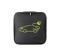 CARMOTTER Sac de câble de chargement de voiture, sac étanche pour câble EV avec gaine antidérapante antichoc pour câble de charge EV, câble de raccordement électrique, Voir image, Compacte