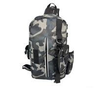 CARMOTTER Sac de pêche avec des caractéristiques bien pensées pour une organisation efficace des équipements, Voir image, Gris