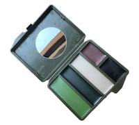 Carn Color for Face - Hunting Camouflage Make -Up, Makeup Stick en plein air | 5 couleurs d'eau - peinture de guerre qui représente pour le camouflage du visage Forêt d'entraînement militaire de survi