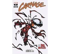 Carnage #8 Big Marvels Variant Cover by Skottie Young with Rated Comics Acrylic Backer