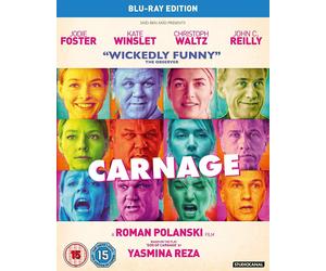 Carnage (Blu-ray) Kate Winslet Jodie Foster Christopher Waltz John C. Reilly