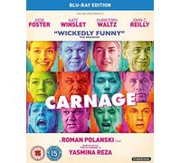 Carnage (Blu-ray) Kate Winslet Jodie Foster Christopher Waltz John C. Reilly
