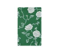 Carnation Lace Emerald Green Decorative Unique Light Switch Covers Wall Plate Tapa Para Interruptor de luz Unused Outlet Cover