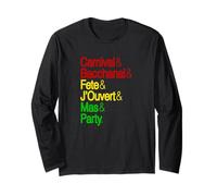 Carnaval Bacchanal Fete Jouvert Mas Party Caribbean Music Manche Longue