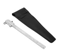Carnaval Commerçant Pied à coulisse en acier inoxydable, pied à coulisse en acier inoxydable portable règle de calibre 0-200 mm avec outil de mesure Scriber