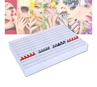Carnaval de la Saint-Valentin Nail Tips Storage Box Faux présentoir à ongles