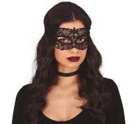 Carnaval De Venise Masque Masque Noir Élégance Halloween Masquerade Party Ball Bal Masqué Nuit Événement Décor Mystère féerique, Couleur : Noir