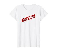 Carnaval des Caraïbes Soca Vibes Bacchanal Mas Jouvert T-Shirt Graphique avec Valeur, Femme, Blanc, L